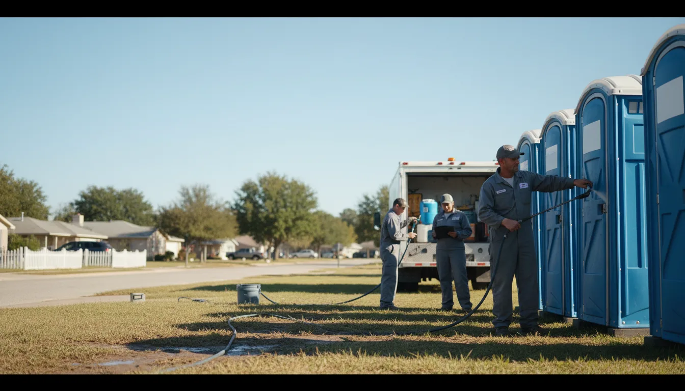 Long-Term Portable Toilet Rental in Pittsboro, IN near me